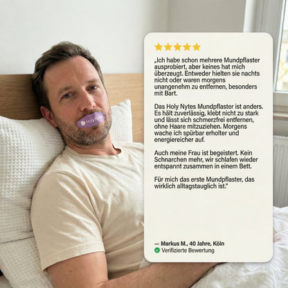 Holy Nytes Mundpflaster mit Lavendelduft