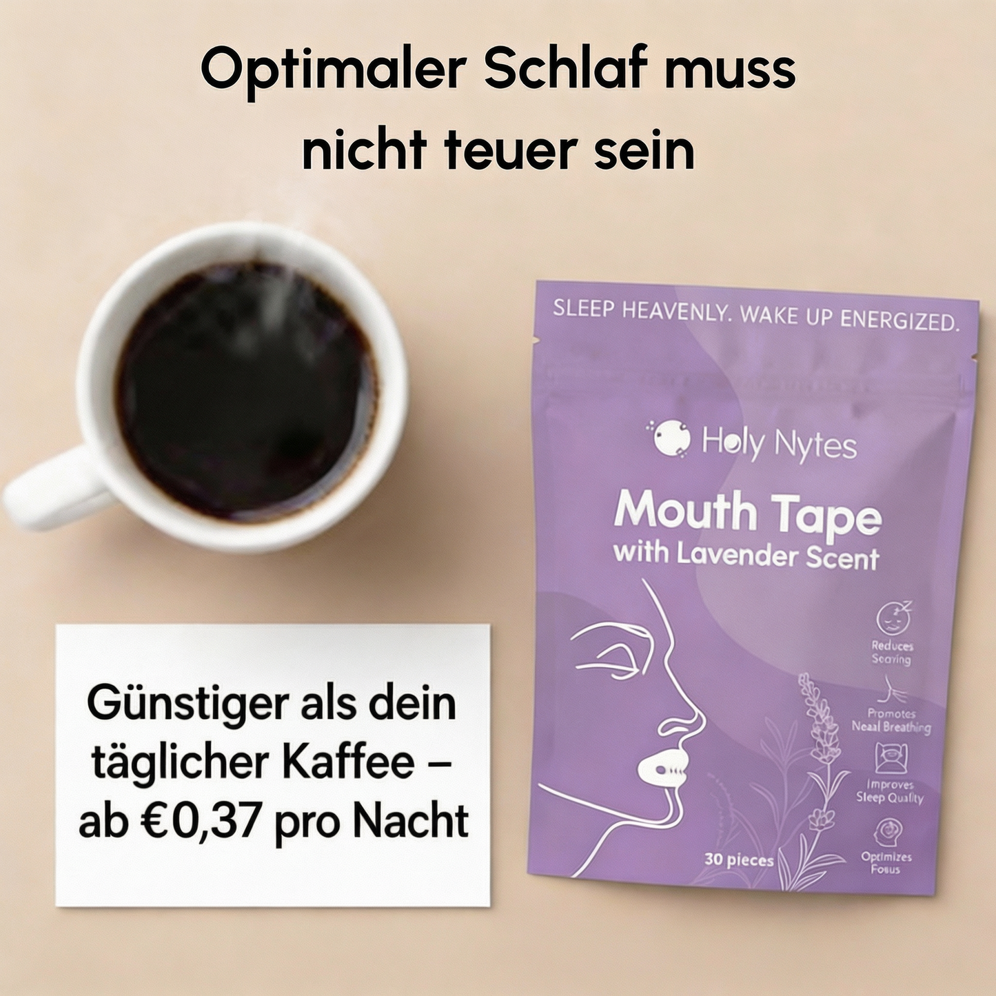 Holy Nytes Mundpflaster mit Lavendelduft